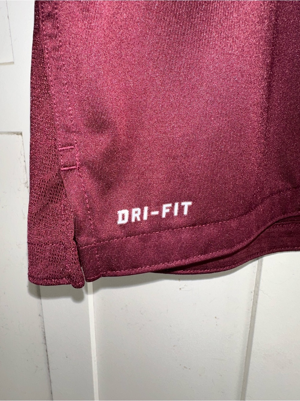 Nike Dri-FIT Virginia Tech Hokies Short Sleeve Golf Polo Shirt Maroon Mens Large - Picture 6 of 11